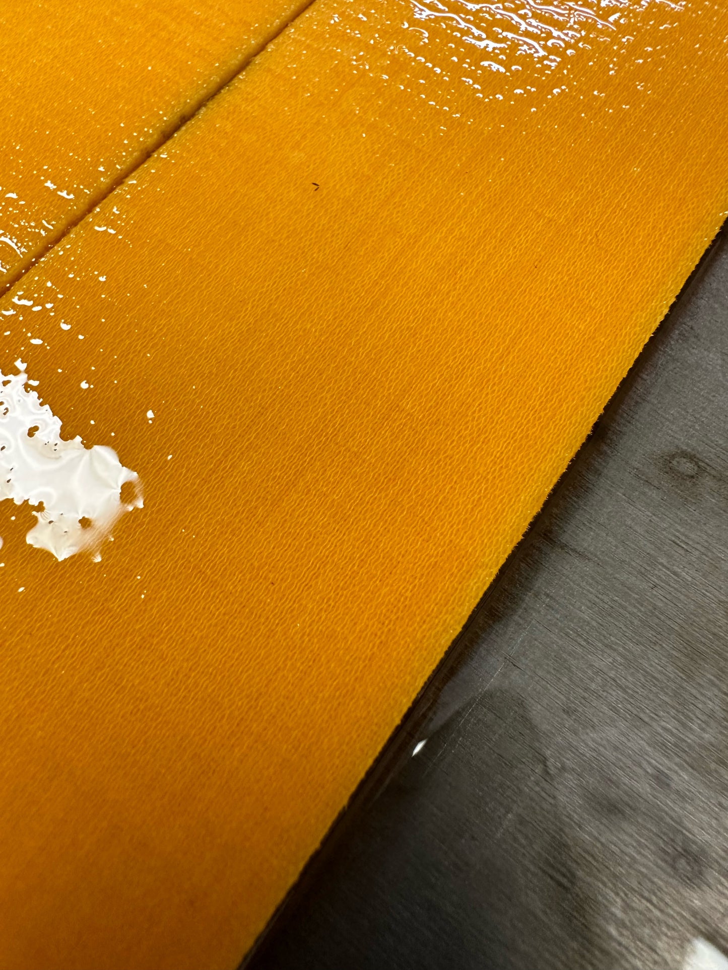 Y Linen Micarta Crosscut Yellow/orange