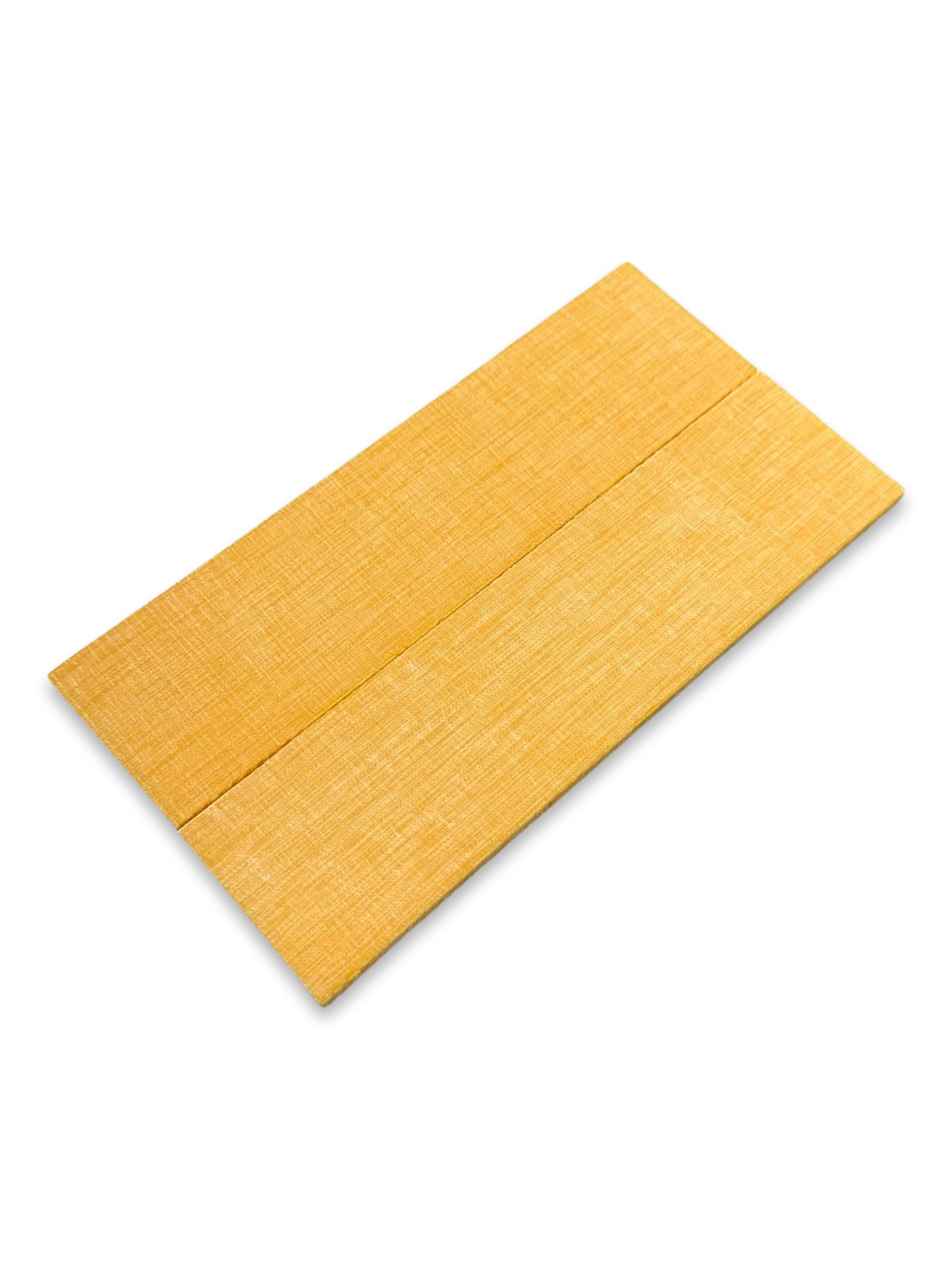 Y Linen Micarta Crosscut Yellow/orange