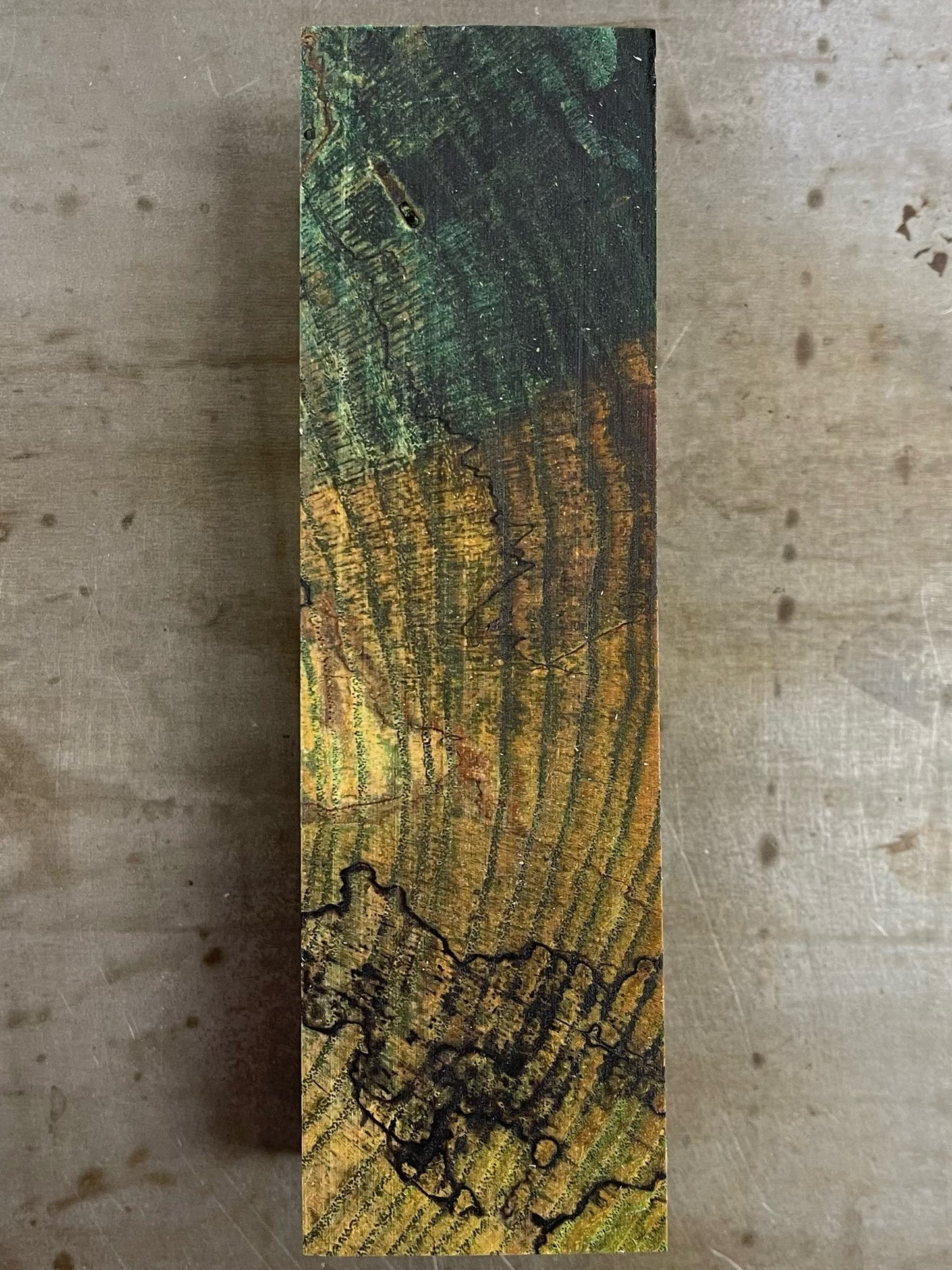 Spalted ash 5.9"x1.7"x1.5"