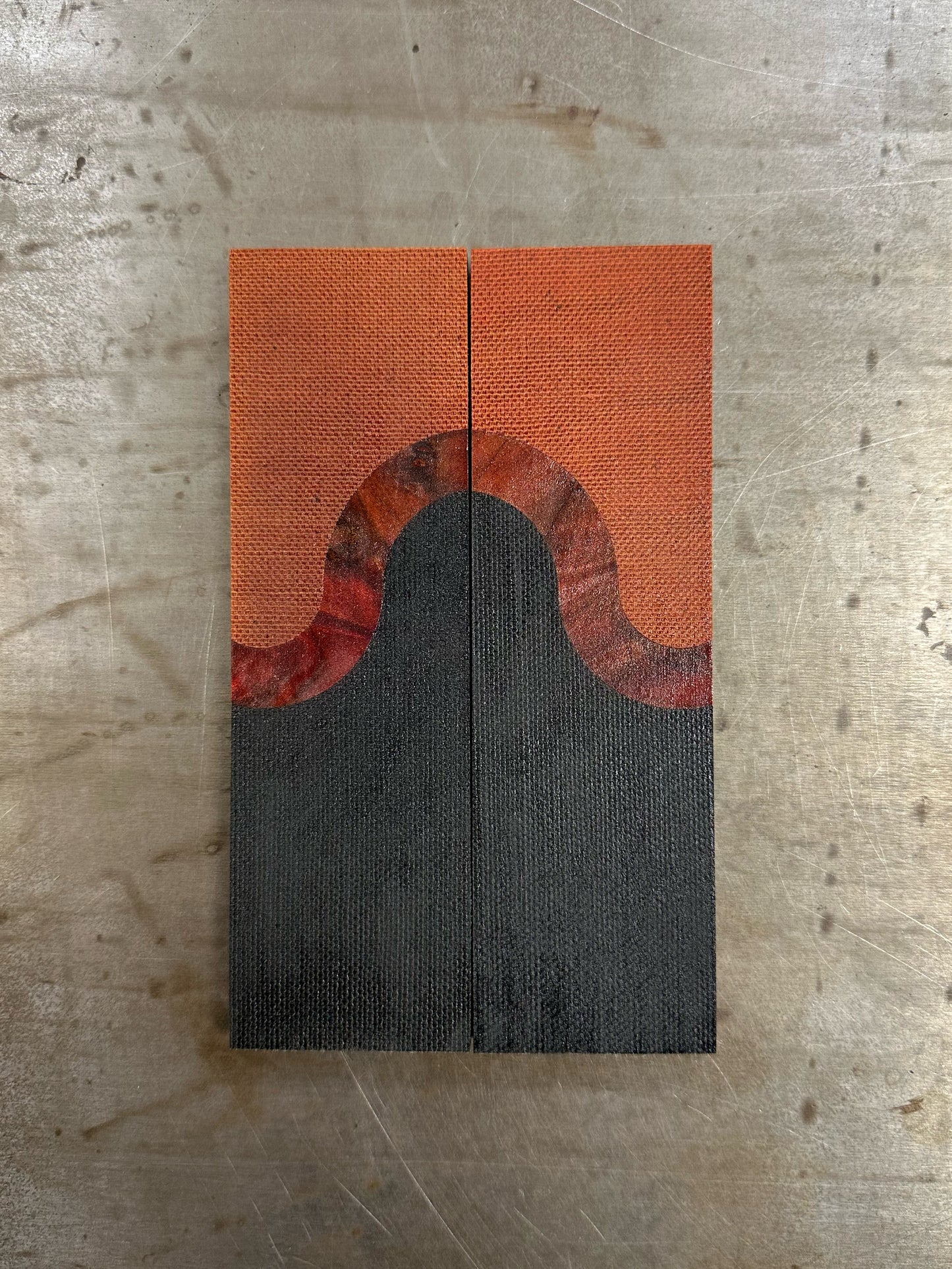 Micarta + Stabilized wood