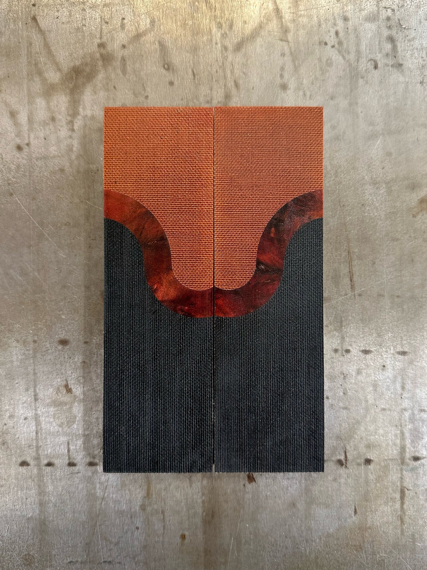 Micarta + Stabilized wood