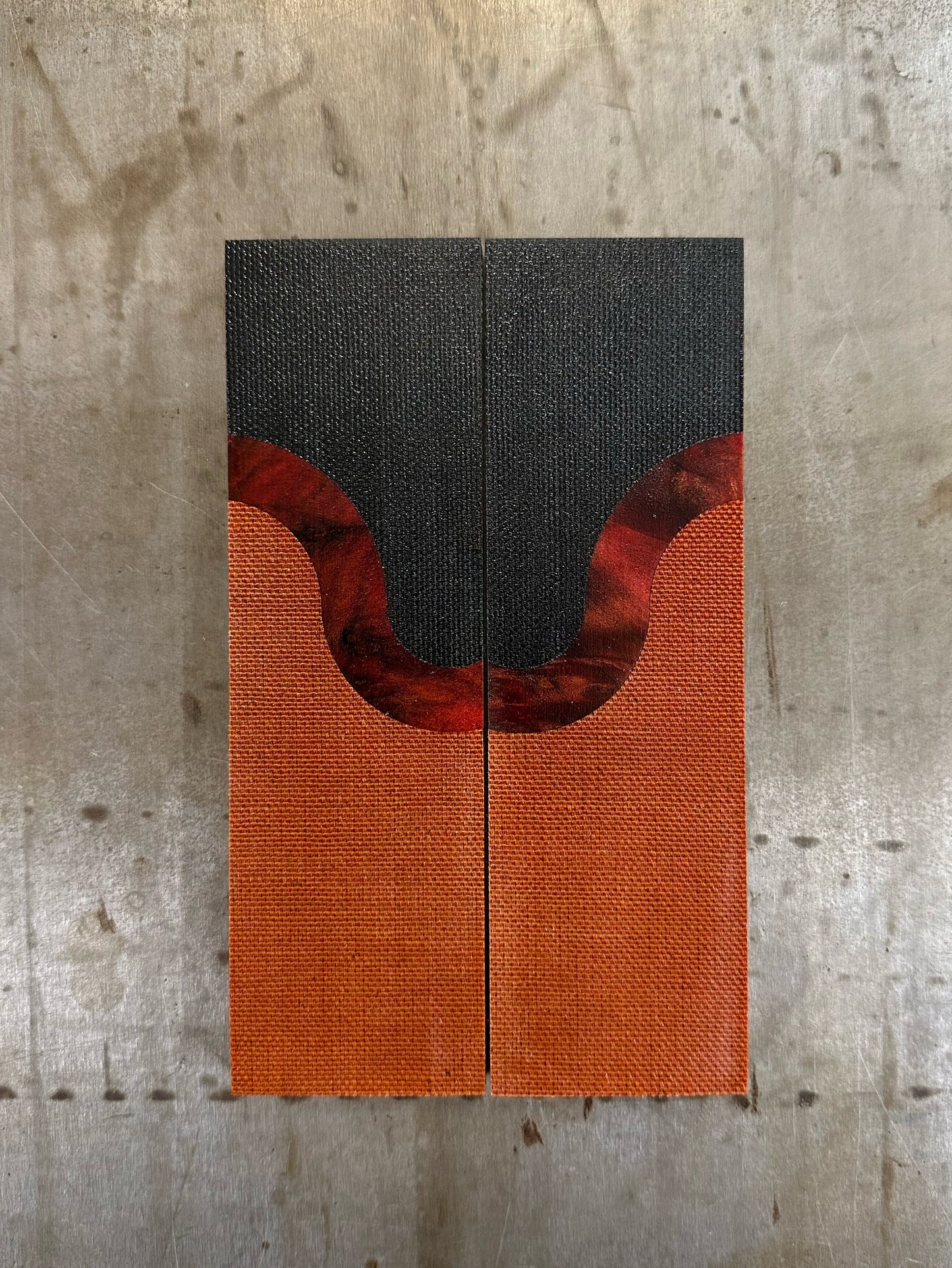 Micarta + Stabilized wood