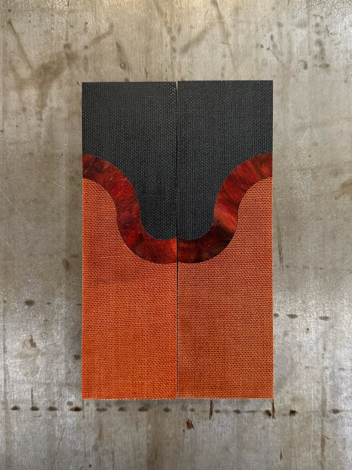 Micarta + Stabilized wood