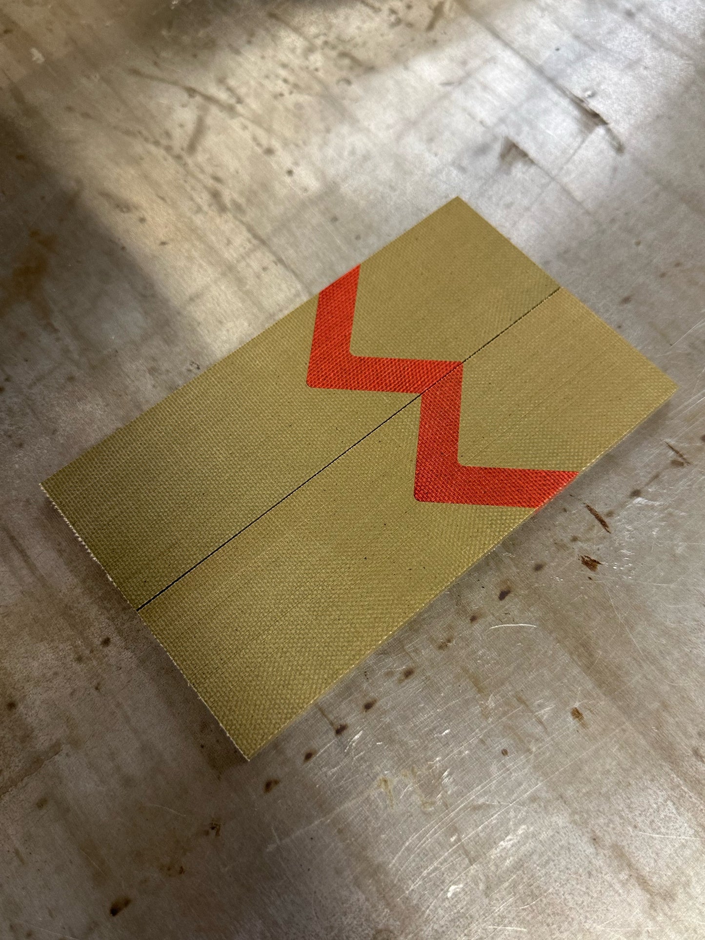 Chevron pattern (Micarta) no Liner/Spacer