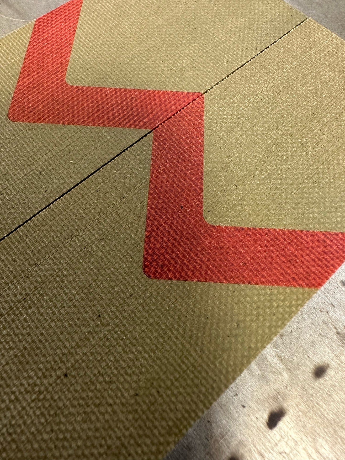 Chevron pattern (Micarta) no Liner/Spacer