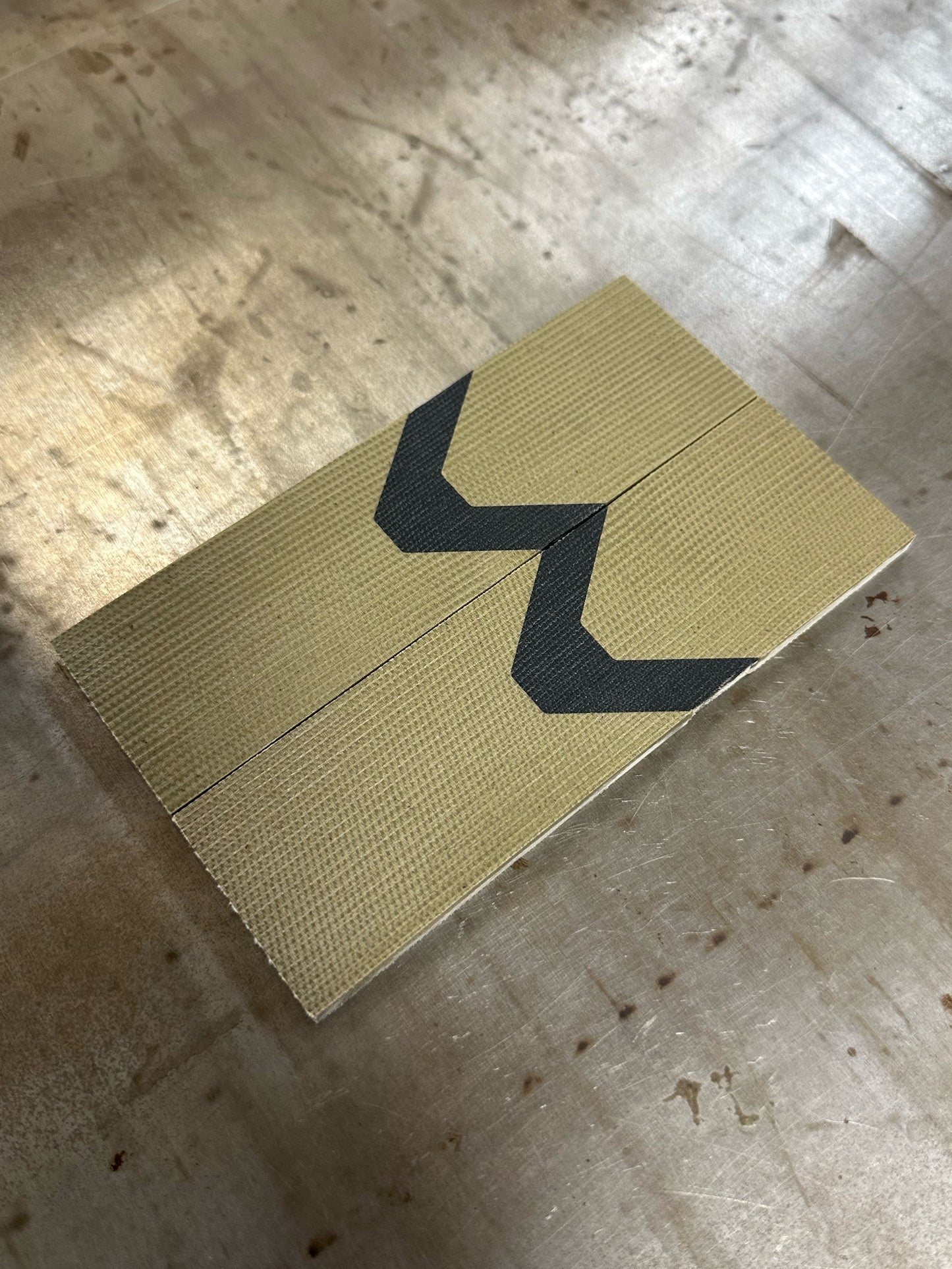 Coarse OG Green Micarta With Black Micarta no Liner/Spacer