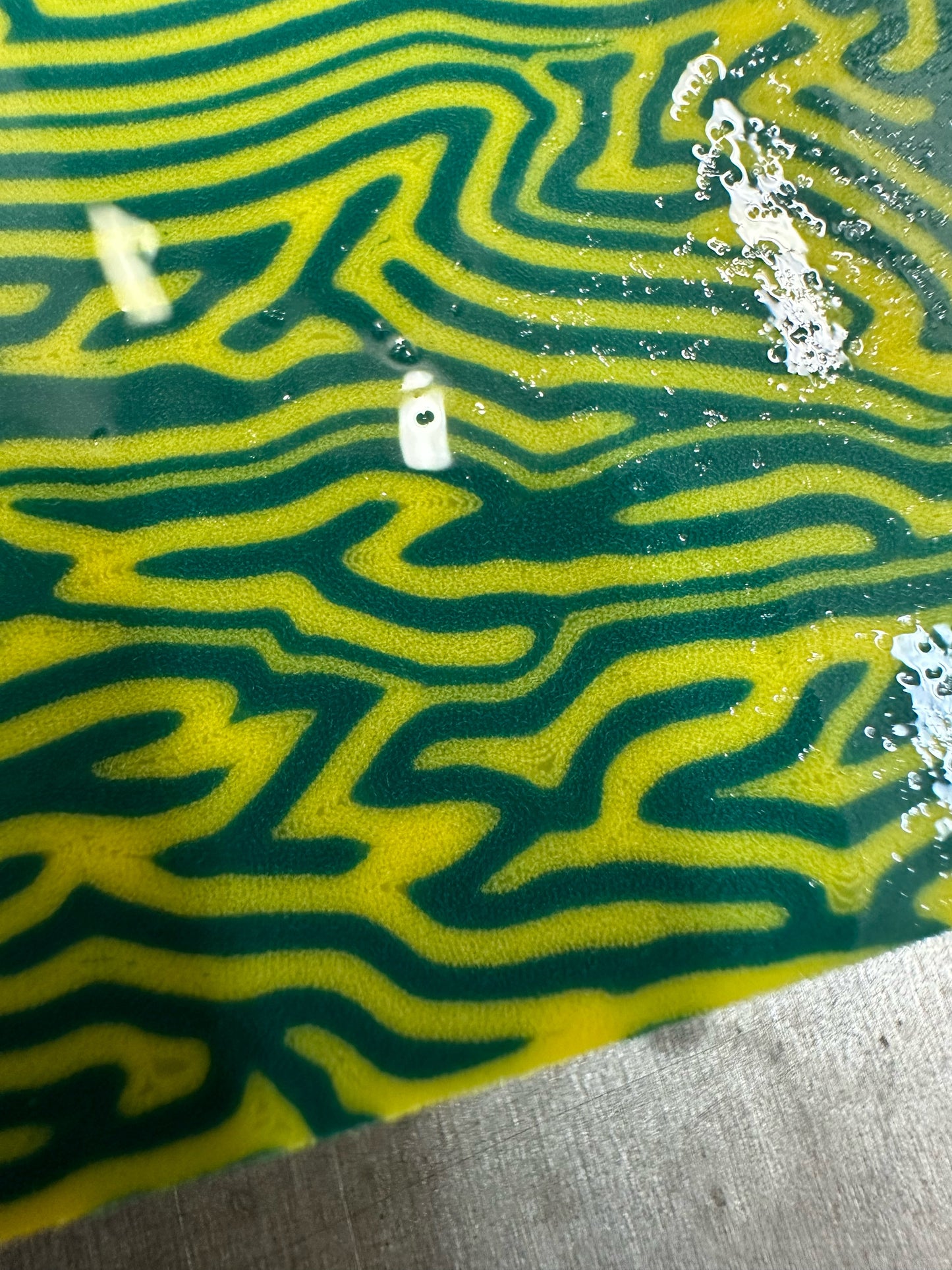 Y Micarta Green/Yellow