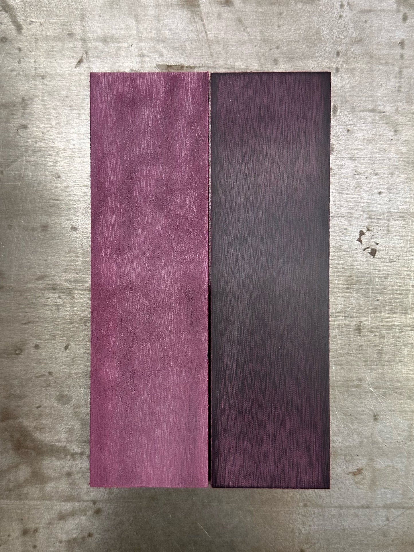 Y Linen Micarta Crosscut Beet