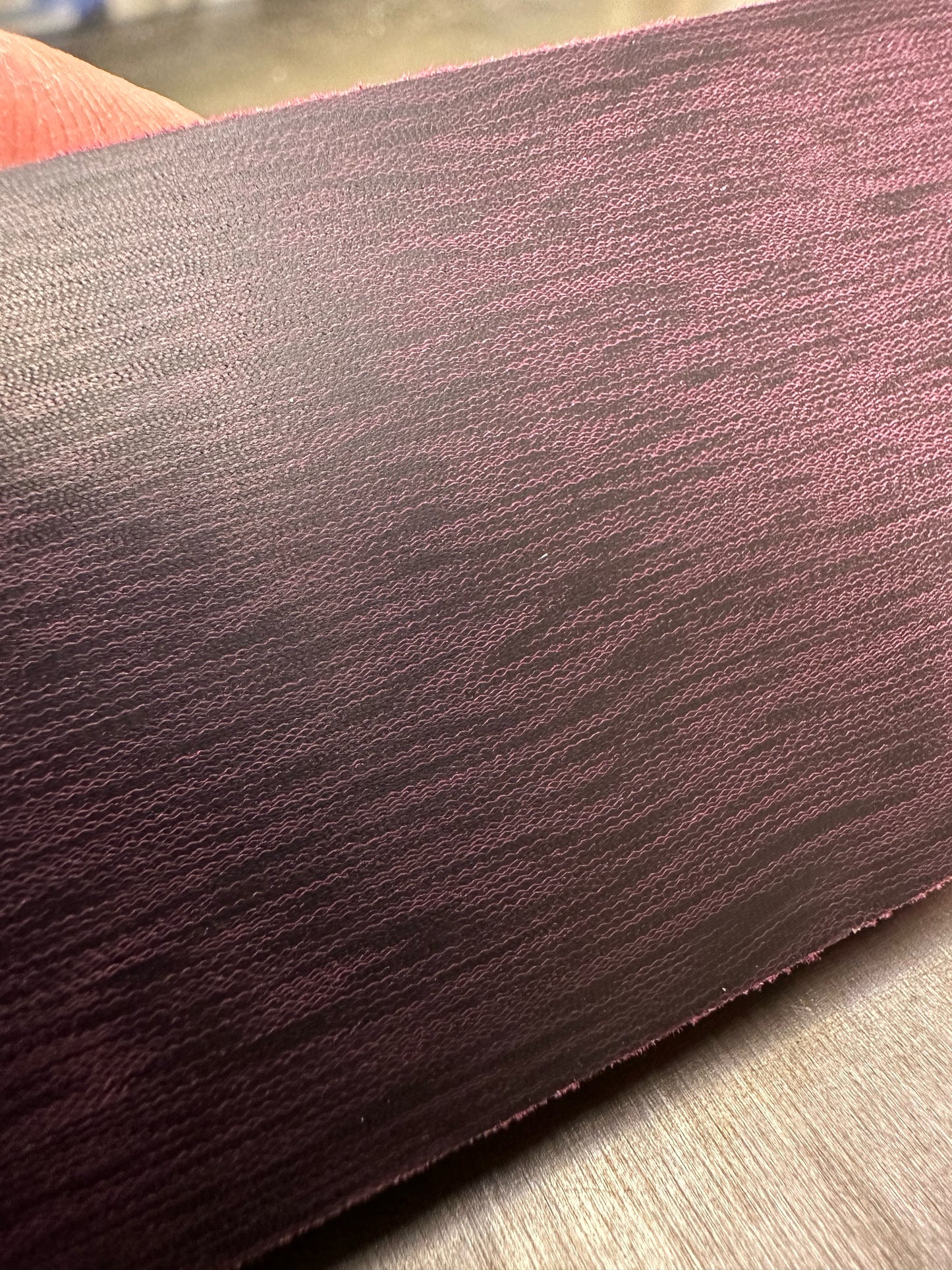 Y Linen Micarta Crosscut Beet