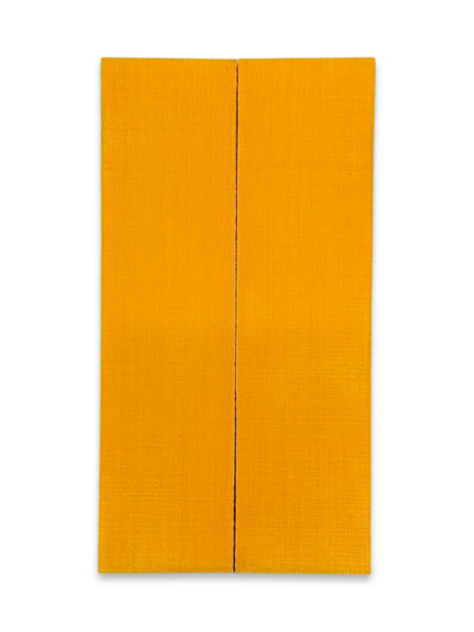 Y Linen Micarta Crosscut Yellow/orange