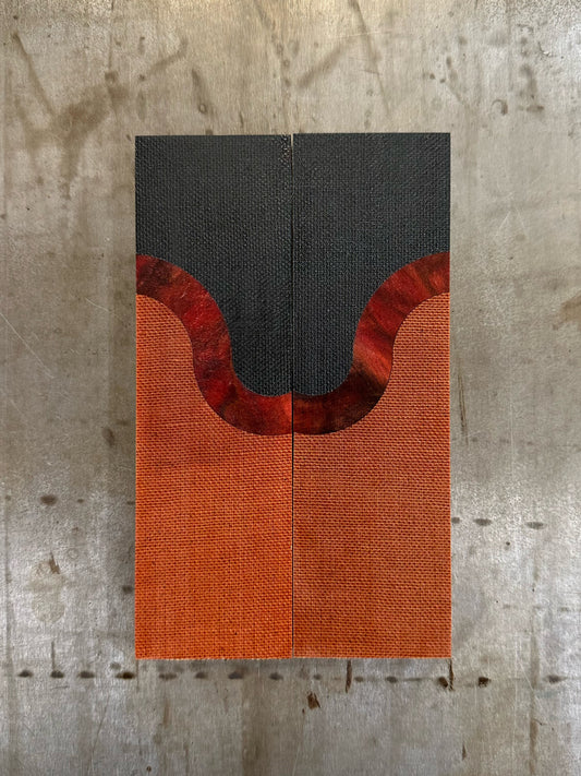 Micarta + Stabilized wood