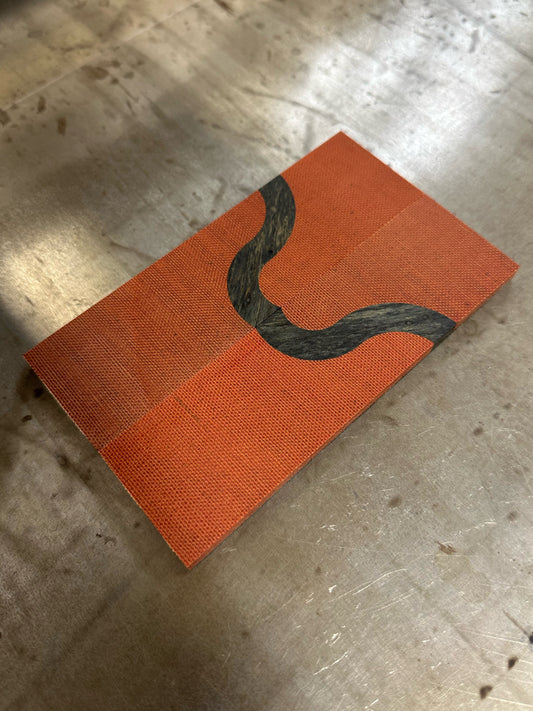 Fire Canvas Micarta + Stabilized wood