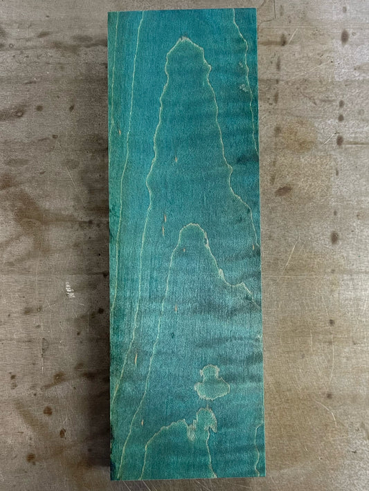 Curly maple 6"x1.9"x.87"